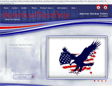 Tablet Screenshot of americanteardrop.com